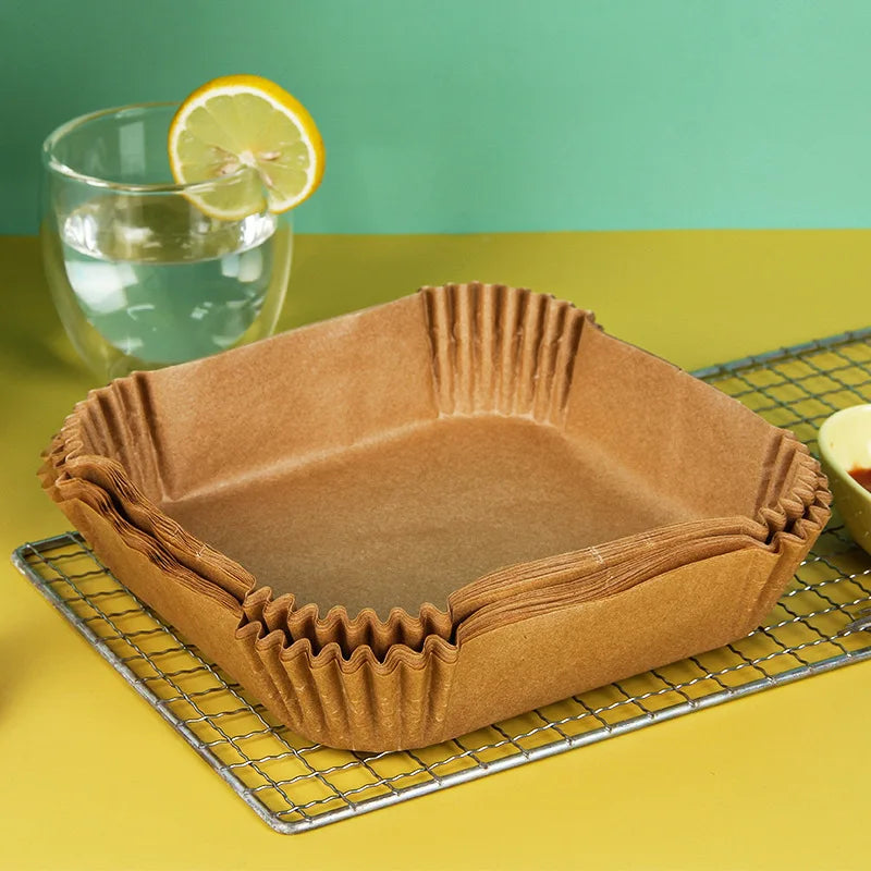 Disposable Air Fryer Paper Oil - For Kitchen Storage and Prep