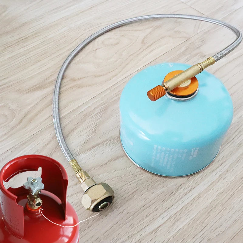 Camping Gas Refill Adapter - Stove Connector for Outdoor Cooking