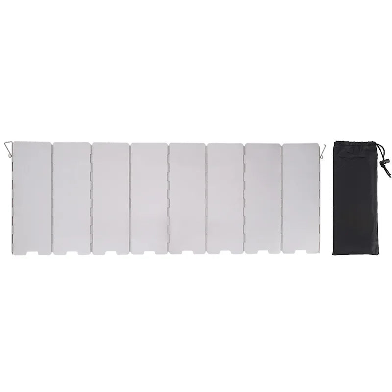 Camping Stove Windshield - Folding Screen for Outdoor Cooking