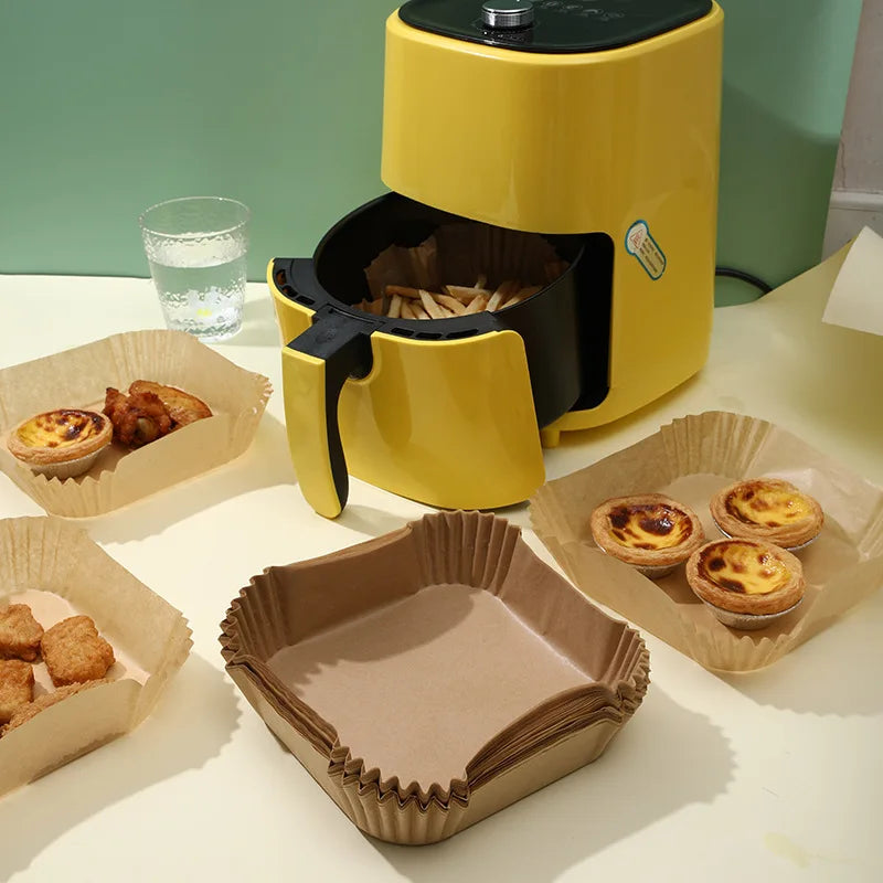 Disposable Air Fryer Paper Oil - For Kitchen Storage and Prep