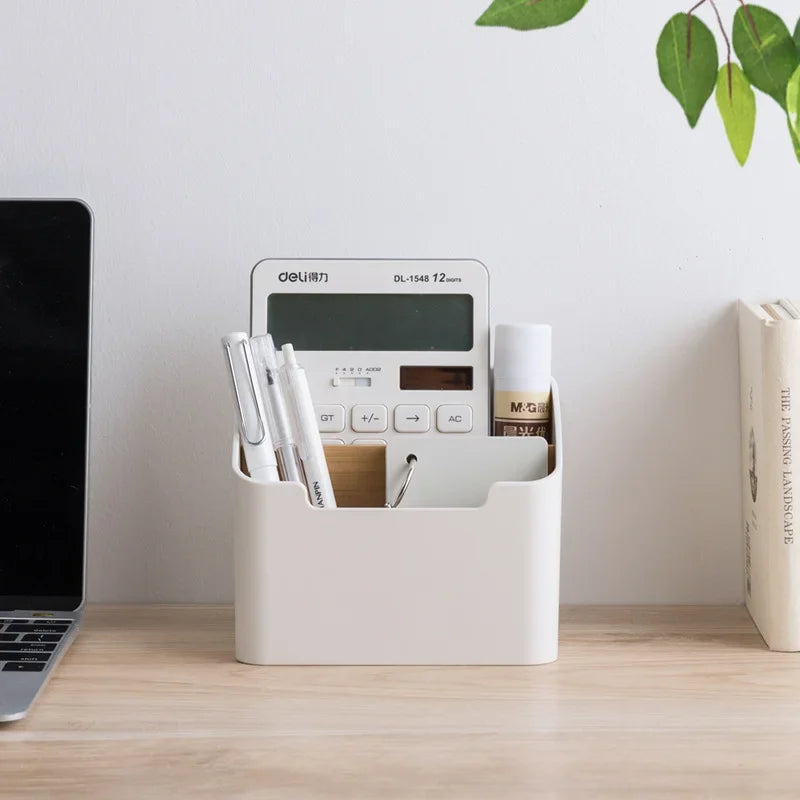 Plastic Desktop Storage Box Remote - For Desk and Office Organization