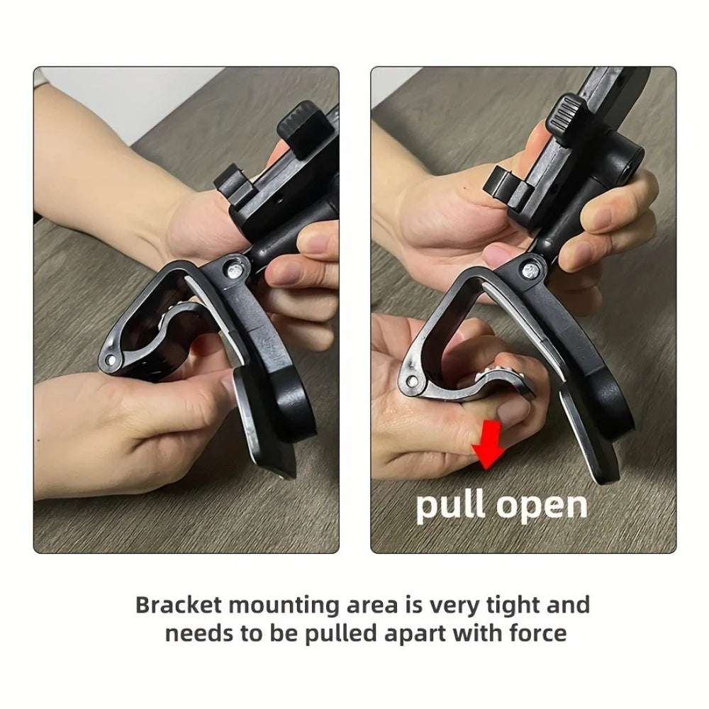Dashboard Clip Car Phone Holder – Secure Grip Phone Stand for Cars
