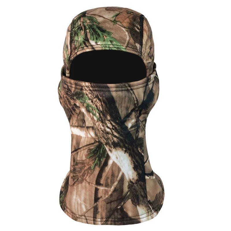 Printed Outdoor Balaclava - Lightweight Face Cover Scarf - Big Tree