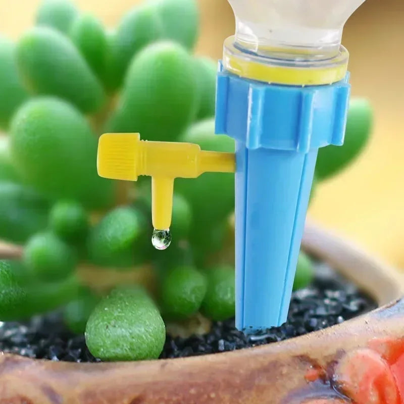 Automatic Drip Watering Spikes - Adjustable Plant Irrigation Set