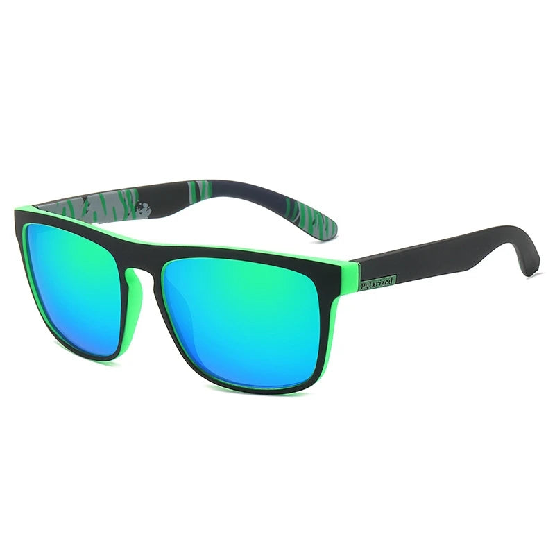 Square Polarized Sunglasses - Driving Eyewear - C3
