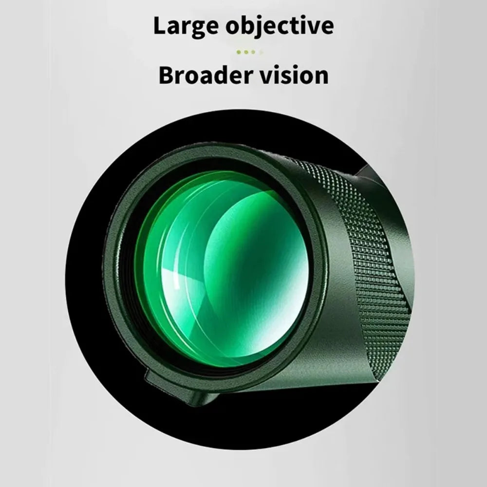 Monocular Telescope - Compact 10x Scope for Outdoor Viewing