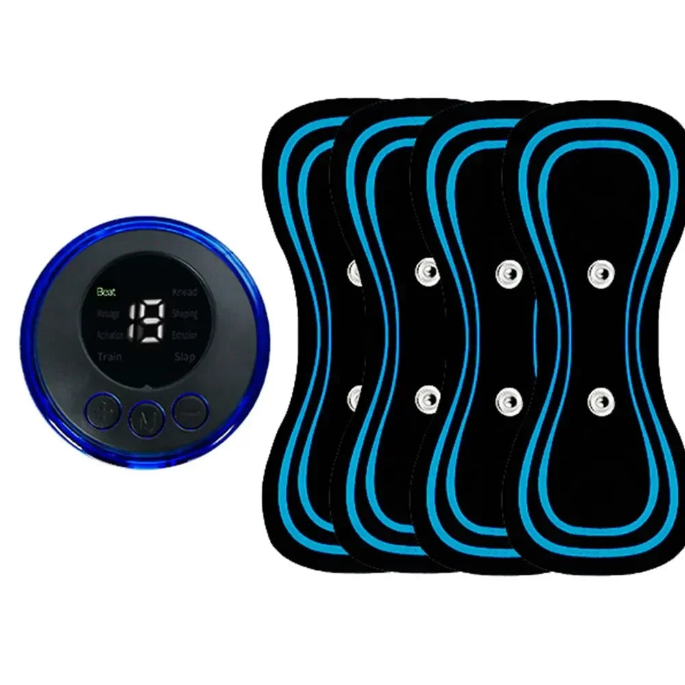 EMS Neck and Body Massager – 8 Modes for Portable Relief at Home