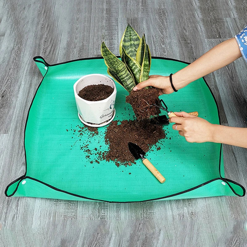 Foldable Planting Mat - Garden Potting and Transplanting Pad