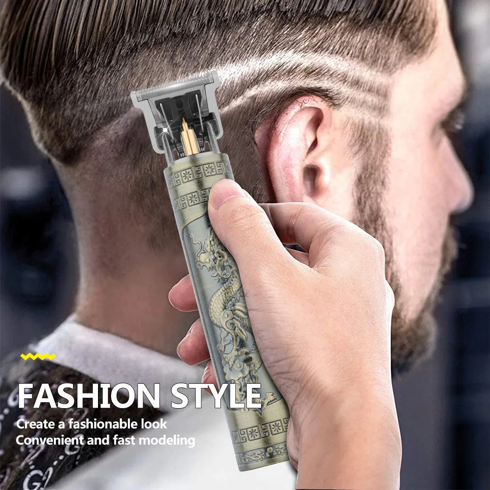 Retro T9 Original Haircutting Machine - For Desk or Travel Use