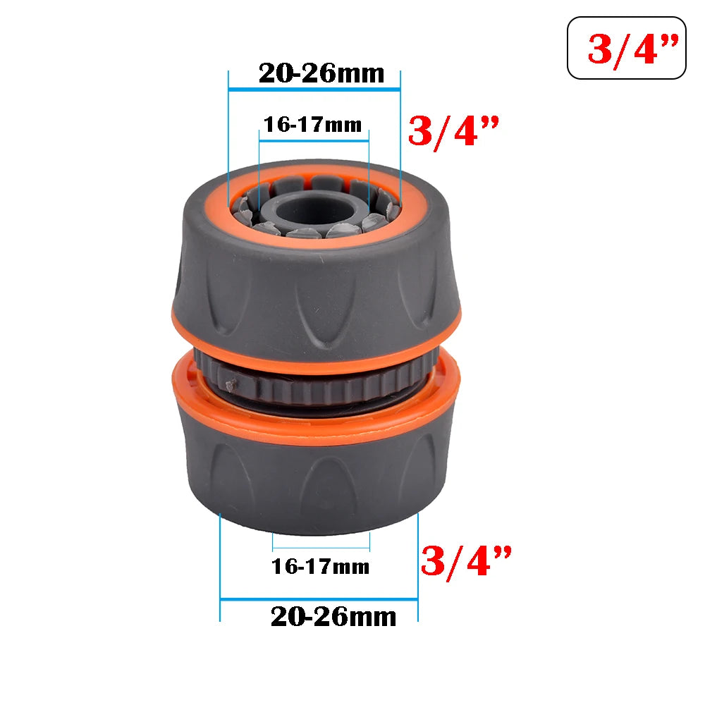 Garden Hose Quick Connector – Stop-Water Coupler for Easy Watering