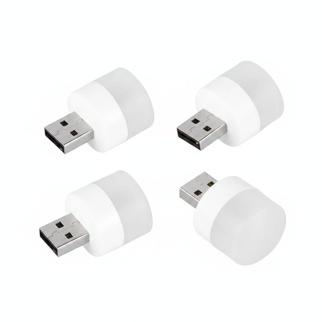USB Mini Night Light - Plug-In LED Reading Lamp