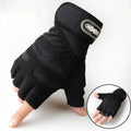 Weight Lifting Gloves - Wristband Fitness Training Gloves - Black
