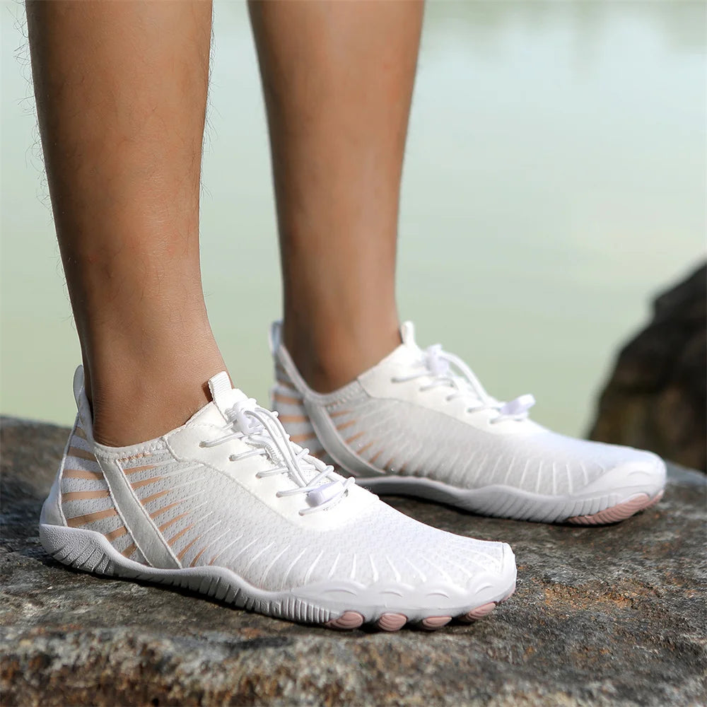 Unisex Amphibious Quick-Dry Water Shoes - Anti-Slip Barefoot Aqua Sneakers