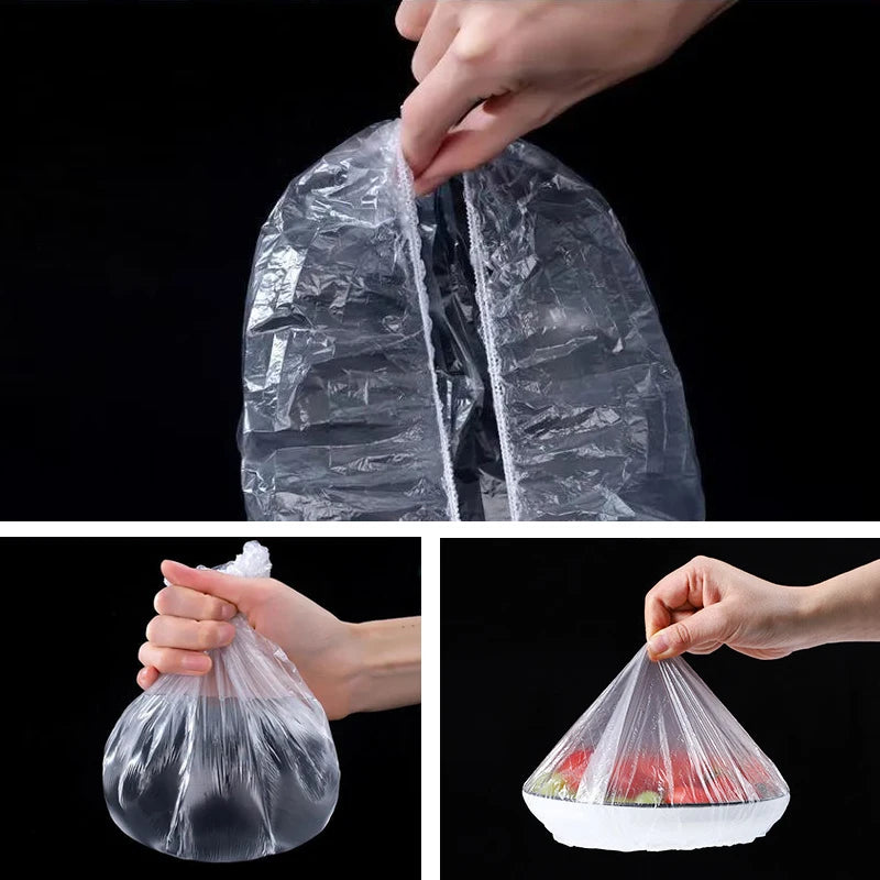 Reusable Disposable Food Cover Plastic - For Kitchen Storage and Prep