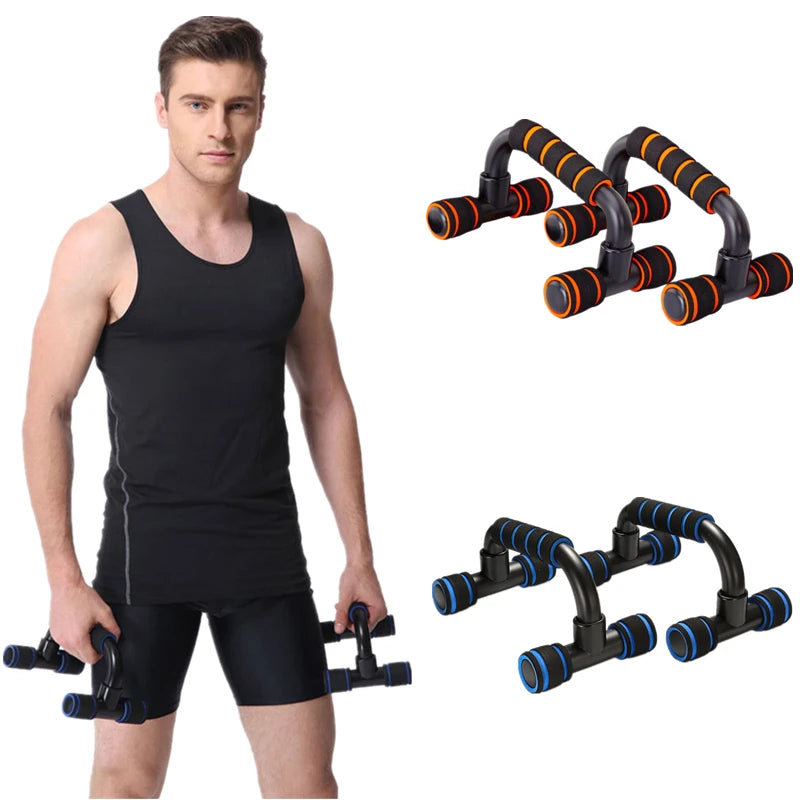 Push-Up Bars - I-Shaped Home Fitness Exercise Handles