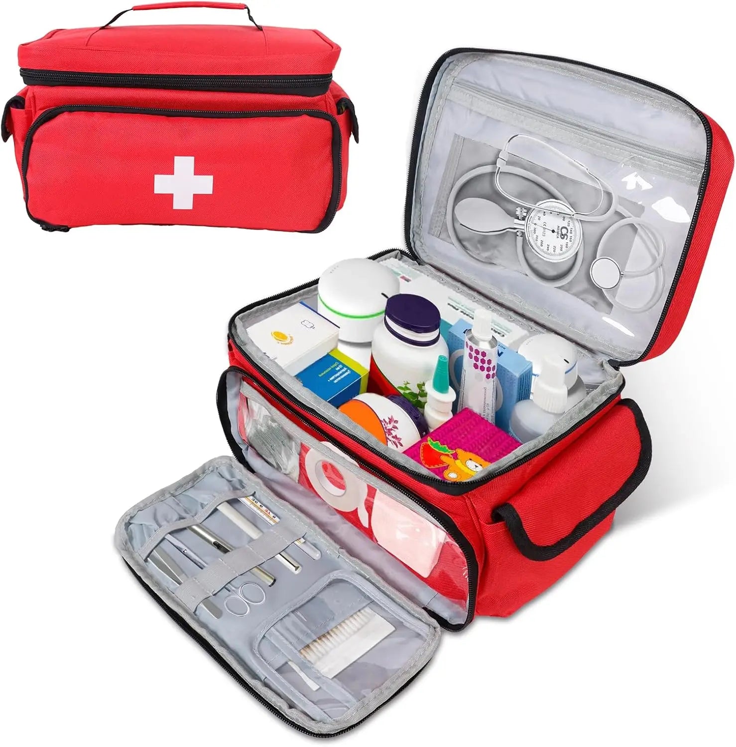 Travel First Aid Kit Bag – Compact Emergency Storage for Trips