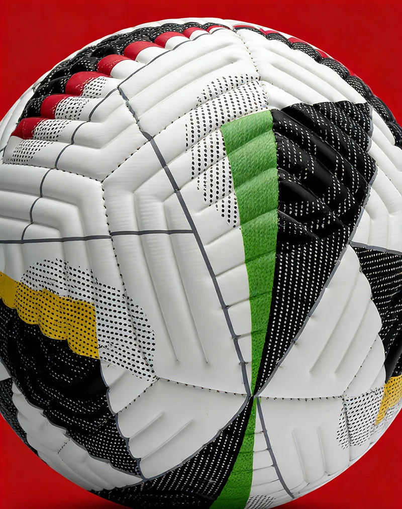 Size 5 Soccer Ball - Outdoor Training and Match Practice Ball