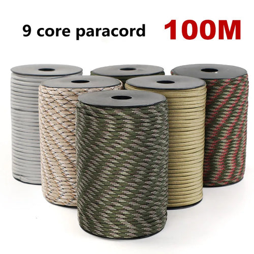 550 Paracord Rope - 4 mm Utility Cord for Camping Gear