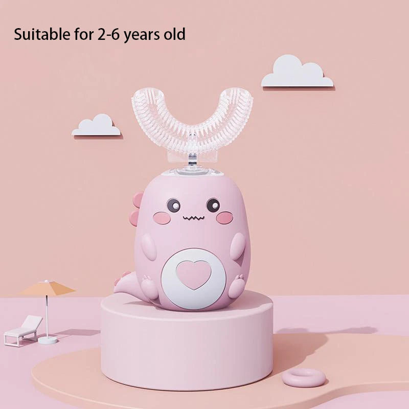 Children U-shaped Electric Toothbrush Degrees - For Travel and Daily Carry