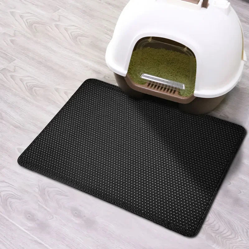 Cat Litter Mat Double Layer - For Everyday Pet Use