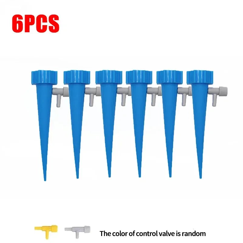 Automatic Drip Watering Spikes - Adjustable Plant Irrigation Set