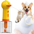 Automatic Pet Foam Dispenser Yellow - For Everyday Pet Use