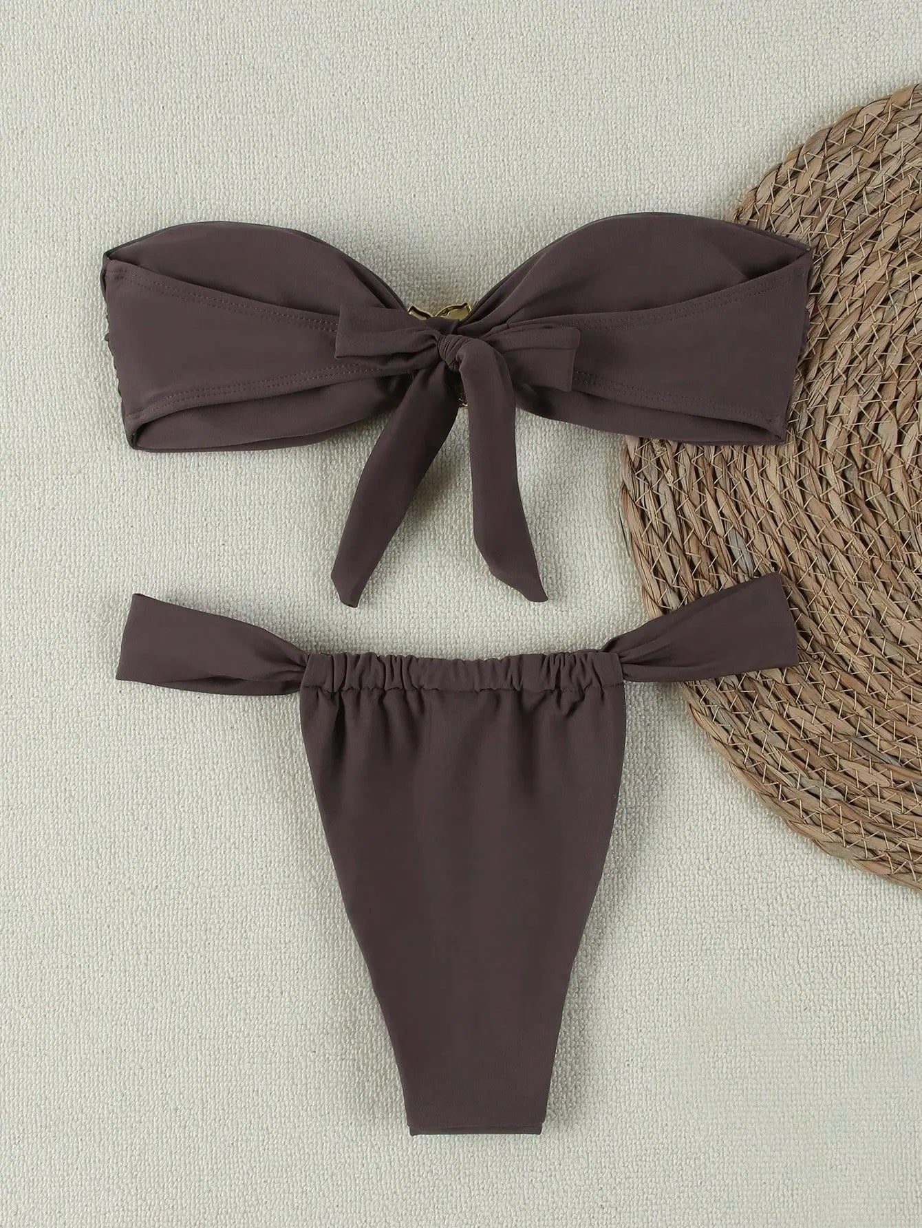 Women's Bandeau Bikini Set - Two-Piece Swimwear