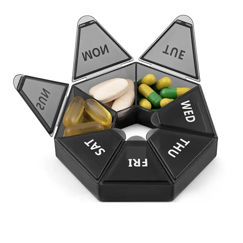 Days Pill Storage Box Mini - For Travel and Daily Carry