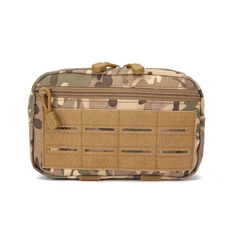 MOLLE EDC Pouch - Nylon Utility Bag for Gear Storage - Cp Camouflage