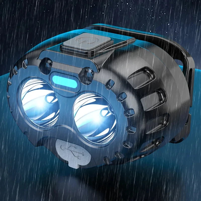 LED Headlamp - 250 lm Outdoor Head Flashlight for Camping