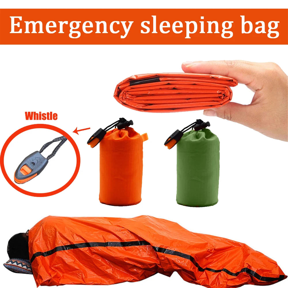 Outdoor Sleeping Bag - Compact Thermal Sack for Outdoor Kits