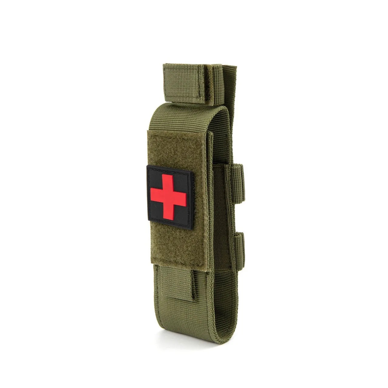 MOLLE First Aid Pouch - Outdoor Organizer for Kit Storage - Green Bag