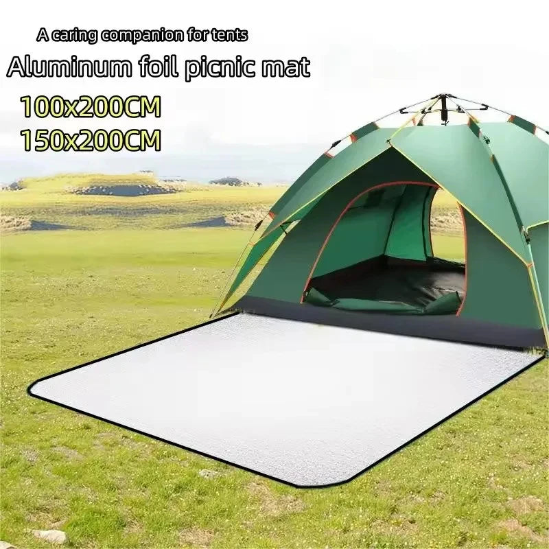 Aluminum Film Picnic Mat - Folding Ground Mat for Outdoor Use