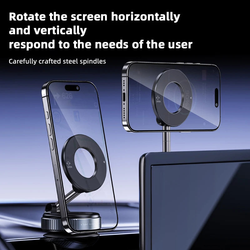 Magnetic Phone Holder – Multi-Surface Car & Desk Mount