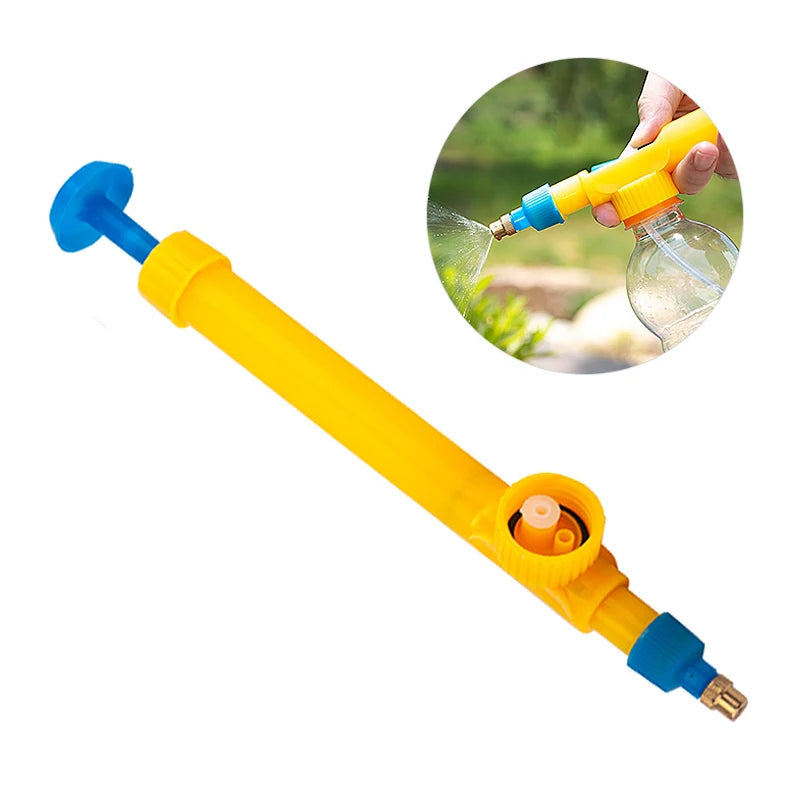 Garden Bottle Spray Nozzle – Hand Pump Watering for Patio Plants