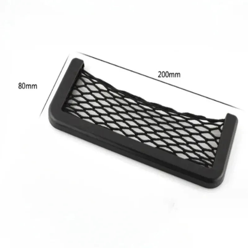Car Seat Side Mesh Storage Net – Seatback Pocket Organizer