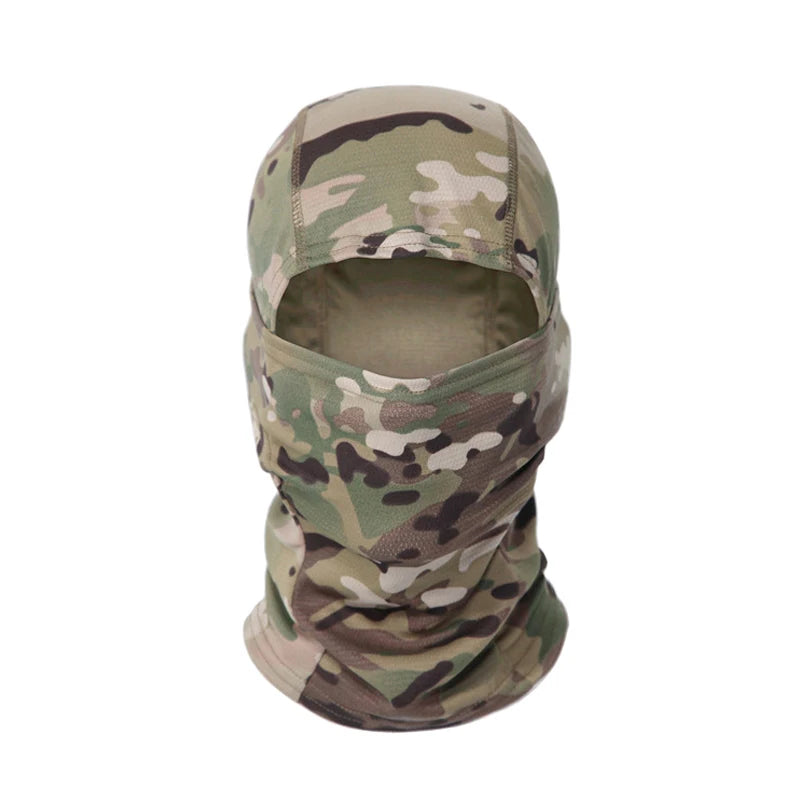 Printed Outdoor Balaclava - Lightweight Face Cover Scarf - Cp