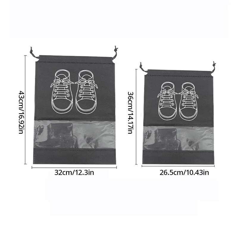 Shoe Storage Bag Thickened Non-woven - For Travel and Daily Carry
