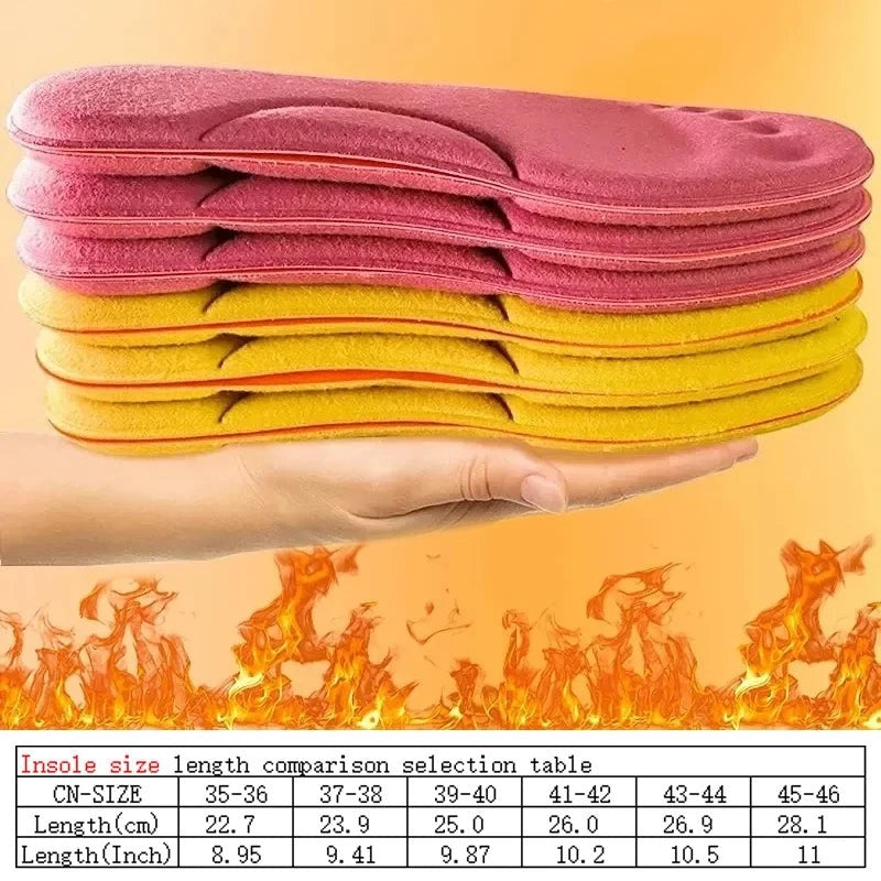 Feet Soft Shoe Insoles in 4pcs - Gray product image