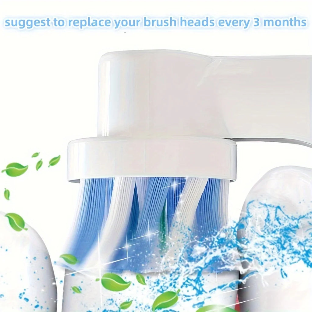 Replacement Toothbrush Heads Compatible Oral-b - For Travel and Daily Carry