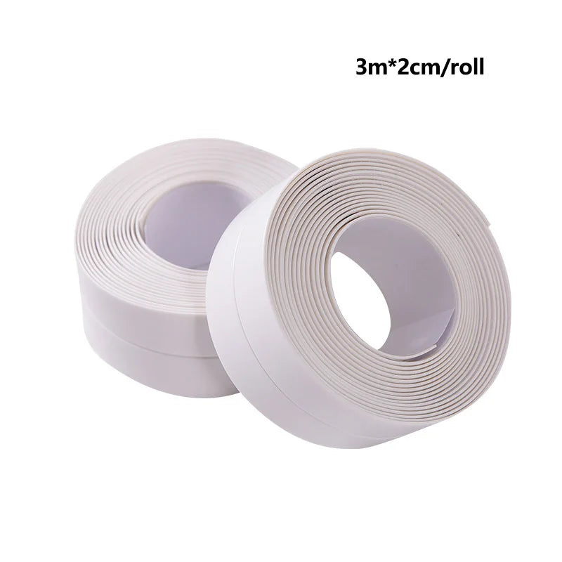 Bathroom Wall Stickers Sealing Tapes - For Kitchen Storage and Prep