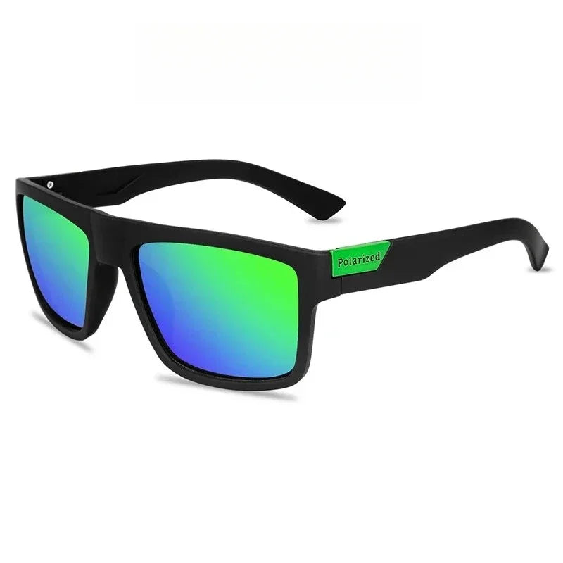 Polarized Sunglasses - Retro Outdoor Eyewear for Driving - Green