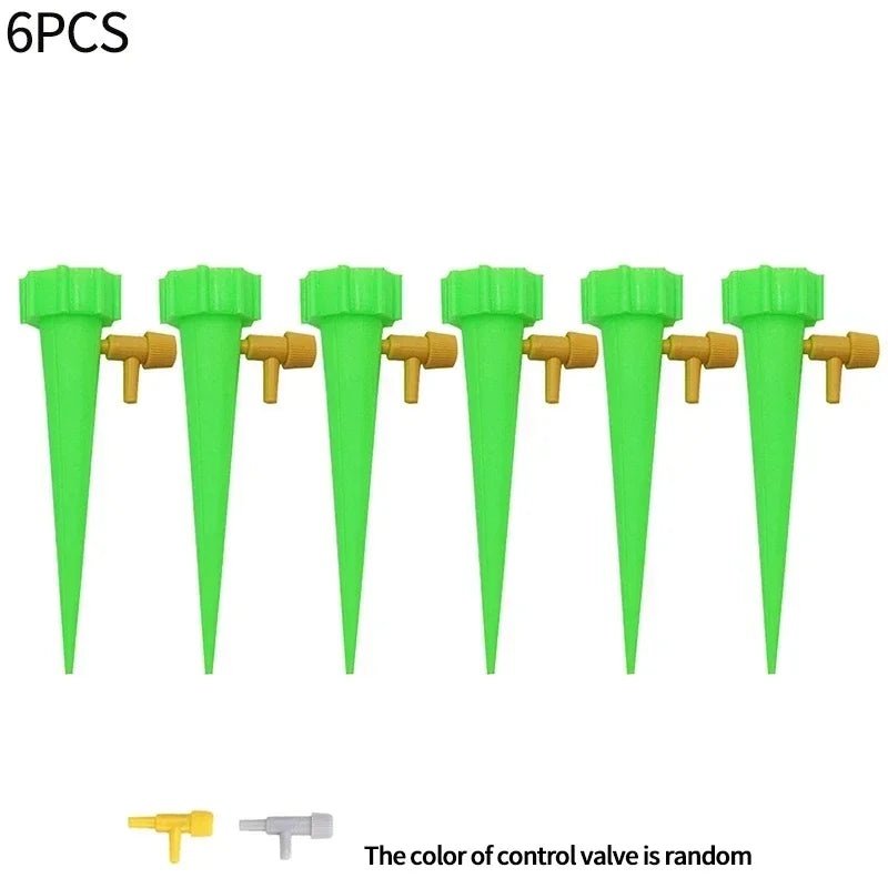 Automatic Drip Watering Spikes - Adjustable Plant Irrigation Set
