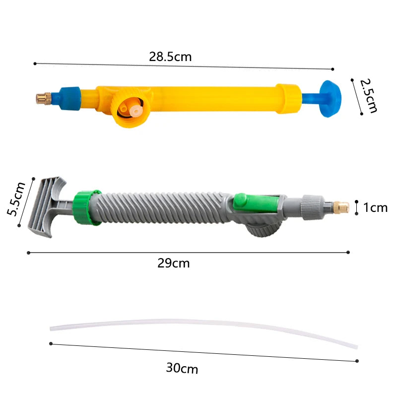 Garden Bottle Spray Nozzle – Hand Pump Watering for Patio Plants