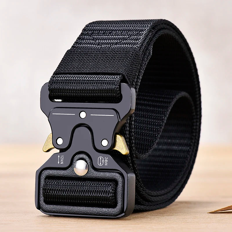 Men's Utility Belt - Adjustable Casual Waist Accessory - 1
