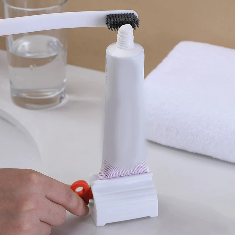 Toothpaste Squeezer Device Dispenser Facial - For Bathroom and Home Storage
