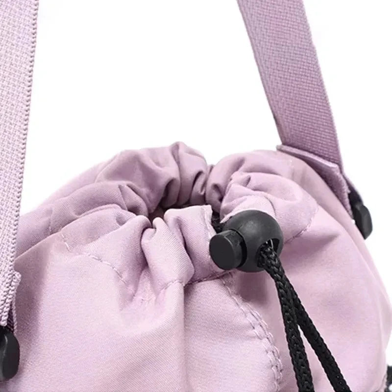 Crossbody Insulated Tumbler Bag - Portable Water Bottle Pouch with Phone Pocket