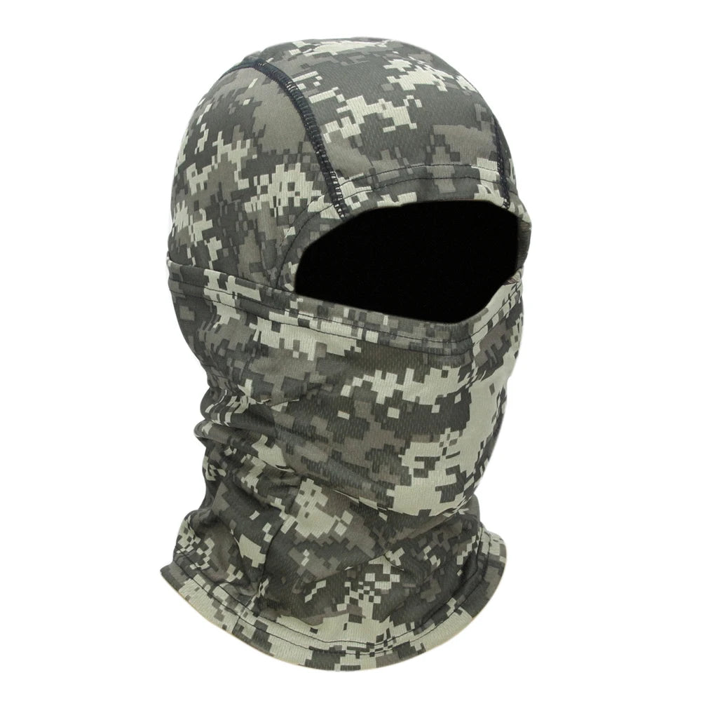Printed Outdoor Balaclava - Lightweight Face Cover Scarf - Acu Digital