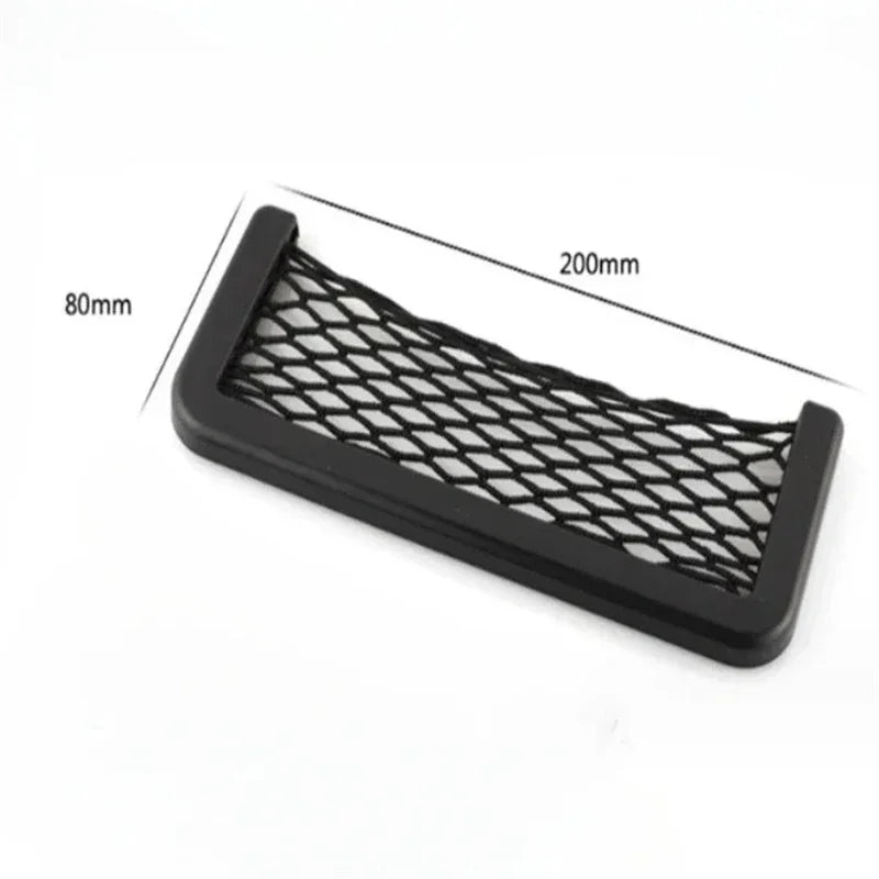 Car Seat Side Mesh Storage Net – Seatback Pocket Organizer