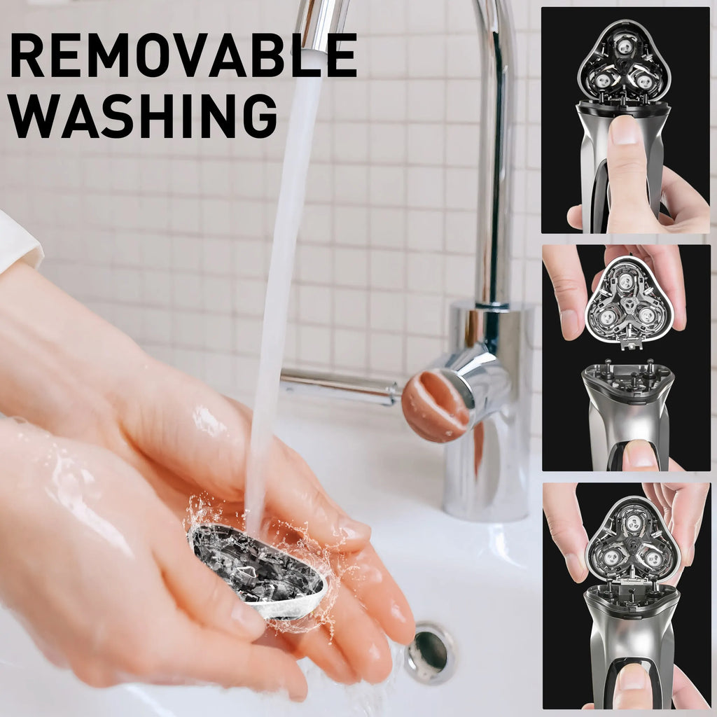 Enchen Blackstone Electrical Rotary Shaver - For Desk or Travel Use